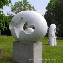 Открытый сад ручной резной абстрактный мраморный современной каменной скульптуры для продажи
